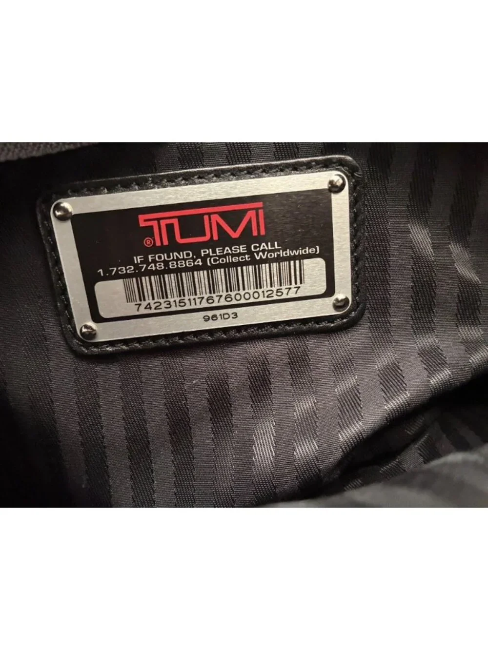 Tumi RARE alpha Square Small Weekender Duffel Black Leather Shoulder Strap Bag
